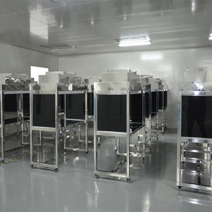 Class 100 Cleanroom OCA OGS Laminar Flow Clean Bench Hood Stainless Steel